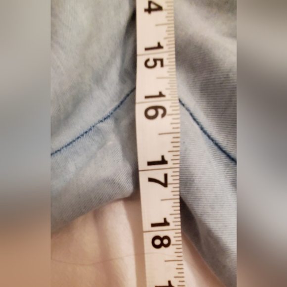 XL JOIE LYOCELL LIGHT BLUE BABY BLUE WIDE LEG PANTS - Picture 2 of 6